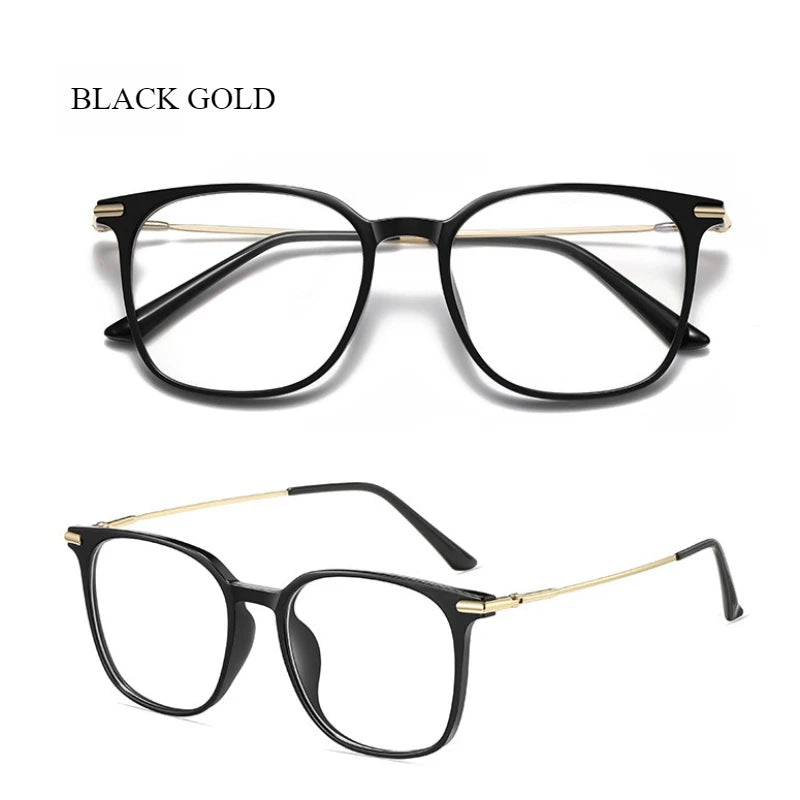 Meeshow Women's Full Rim Square Tr 90 Titanium Reading Glasses 69009