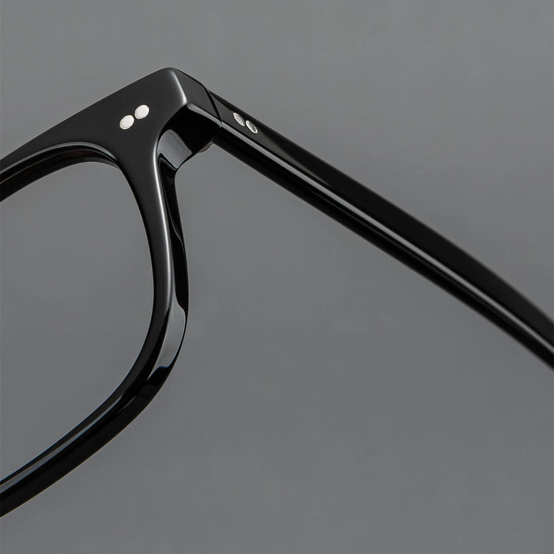 Blackmask Unisex Full Rim Square Acetate Eyeglasses BM-538