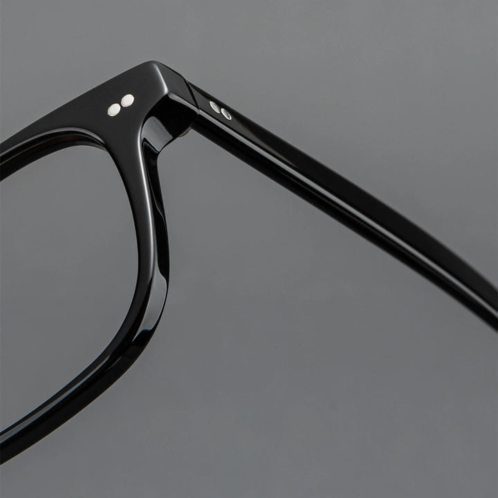 Blackmask Unisex Full Rim Square Acetate Eyeglasses BM-538