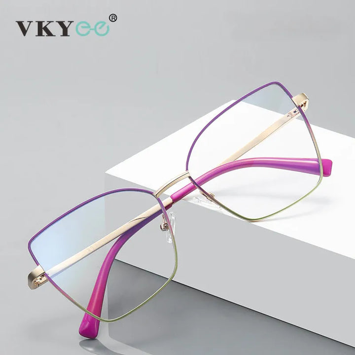 Vicky Unisex Full Rim Butterfly Tr 90 Titanium Reading Glasses 3086 Reading Glasses Vicky   