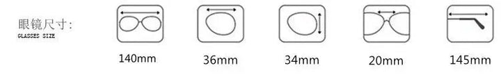 Cubojue Unisex Full Rim Round Tr 90 Titanium Reading Glasses 34140