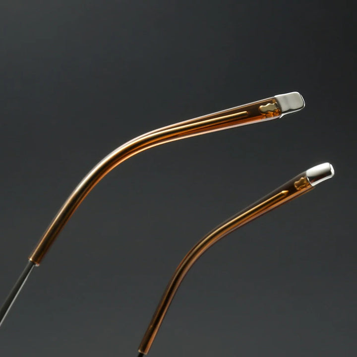 Muzz SH0076 unisex pure titanium acetate prescription eyeglasses — view 11