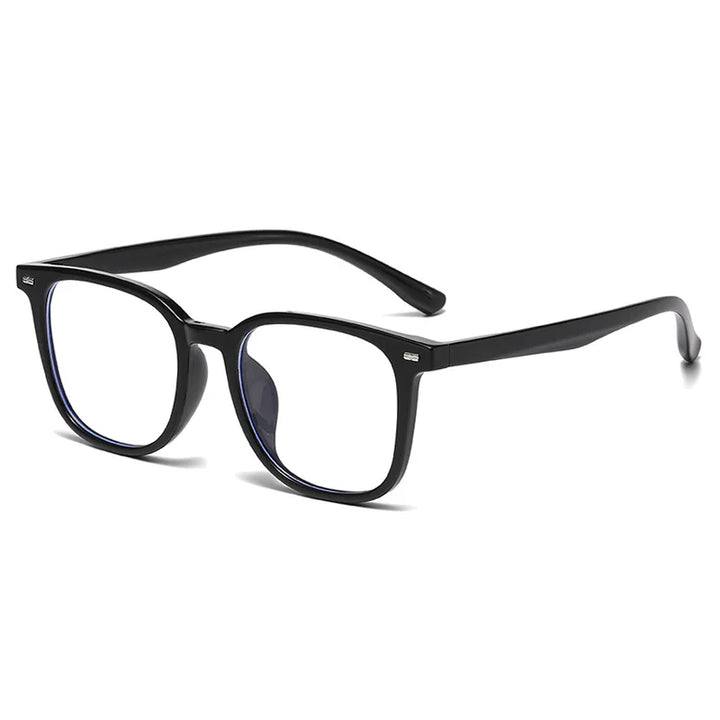 Zirosat Unisex Full Rim Round TR90 Prescription Eyeglasses 18131 - view 6