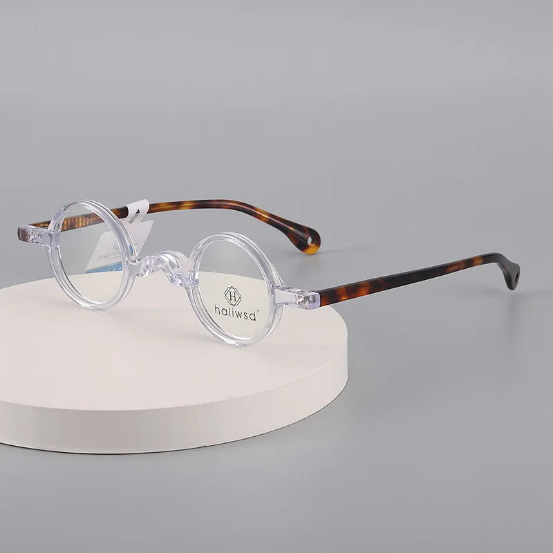Cubojue Women's Full Rim Round Acetate Reading Glasses 13835