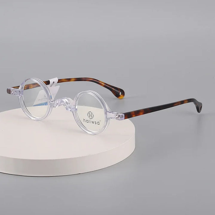 Cubojue Women's Full Rim Round Acetate Reading Glasses 13835