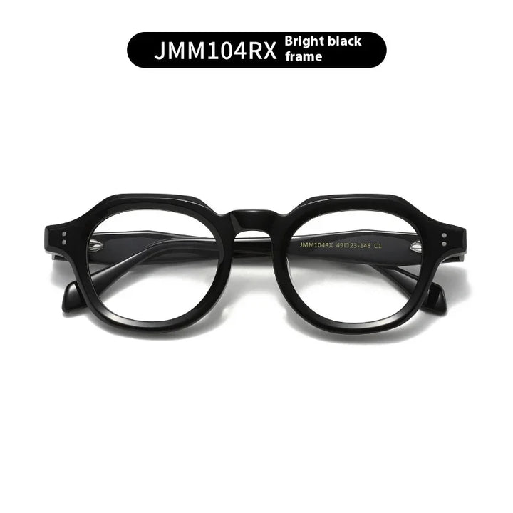 Muzz JM104rx unisex oval acetate prescription eyeglasses — view 3