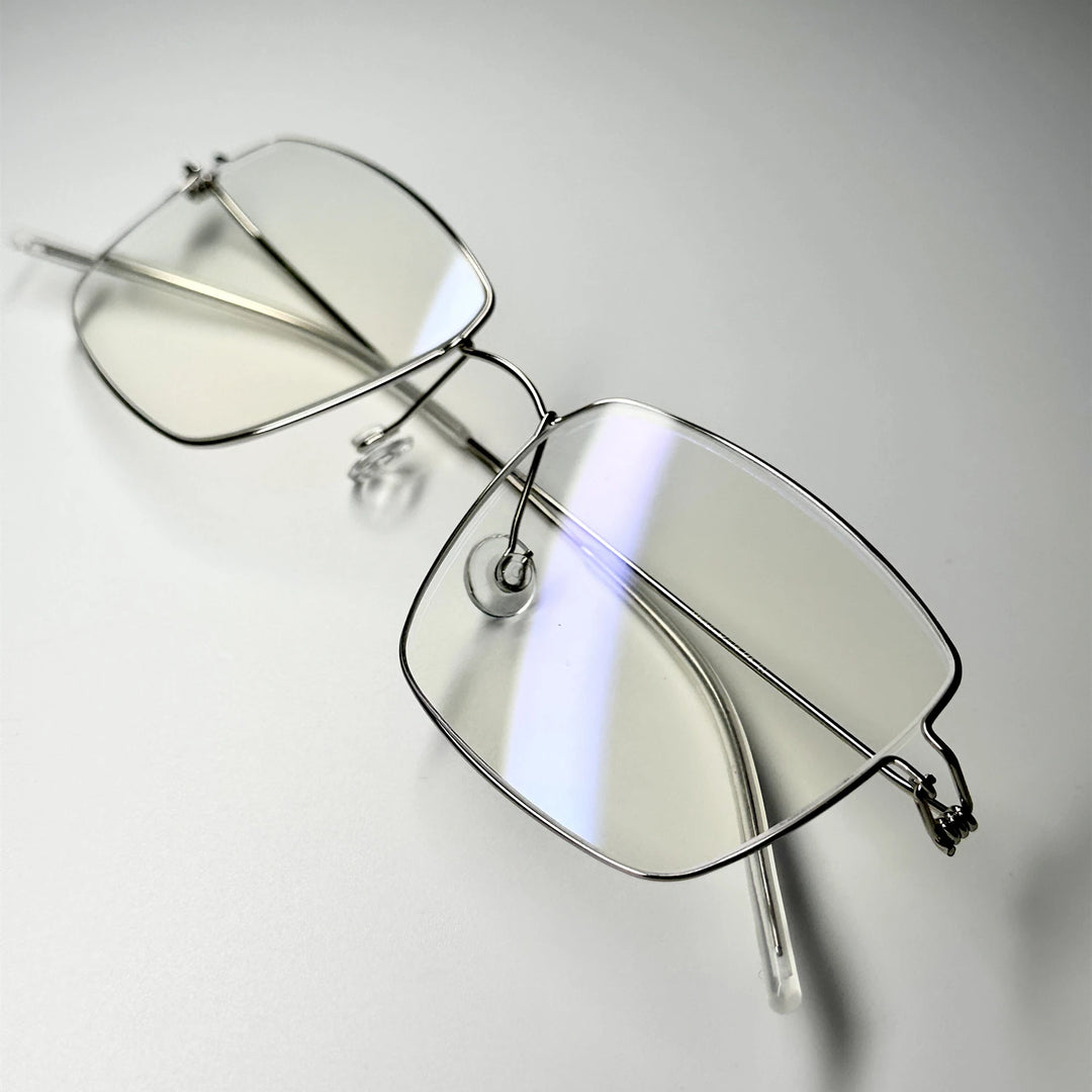 Blackmask Unisex Full Rim Square Titanium Eyeglasses Fuz 3