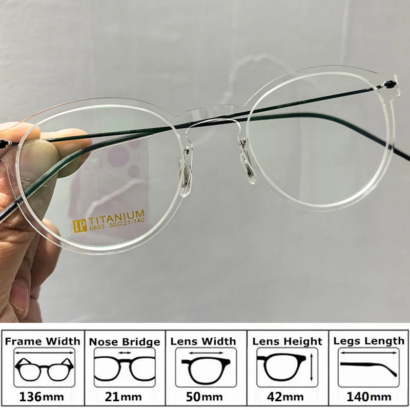 Bobbie Unisex Full Rim Square Acetate Eyeglasses 65-Series