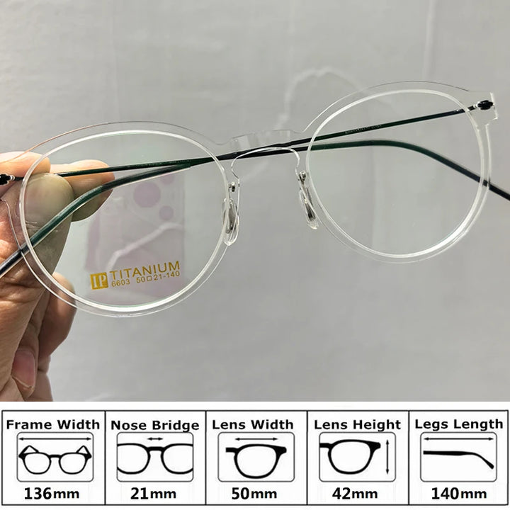 Bobbie Unisex Full Rim Square Acetate Eyeglasses 65-Series