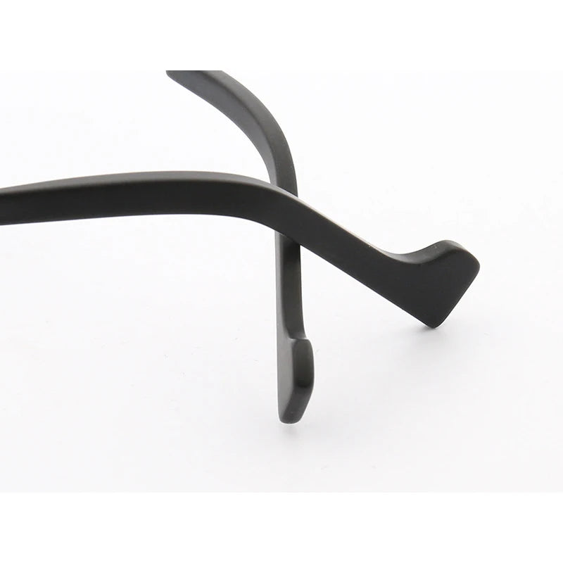 Muzz ST7020 men's rectangle pure titanium prescription eyeglasses — view 8