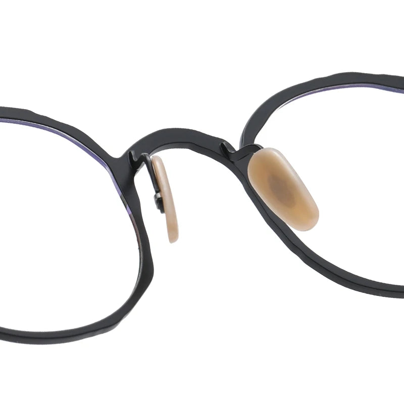 Muzz 0063 men's IP titanium prescription eyeglasses — view 7