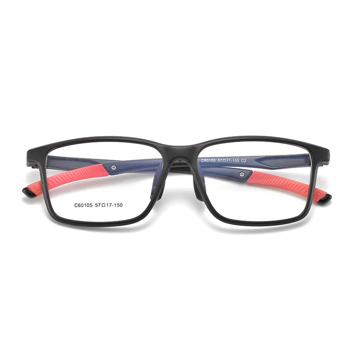 Reven Jate Unisex Full Rim Big Sport Prescription Eyeglasses 60105