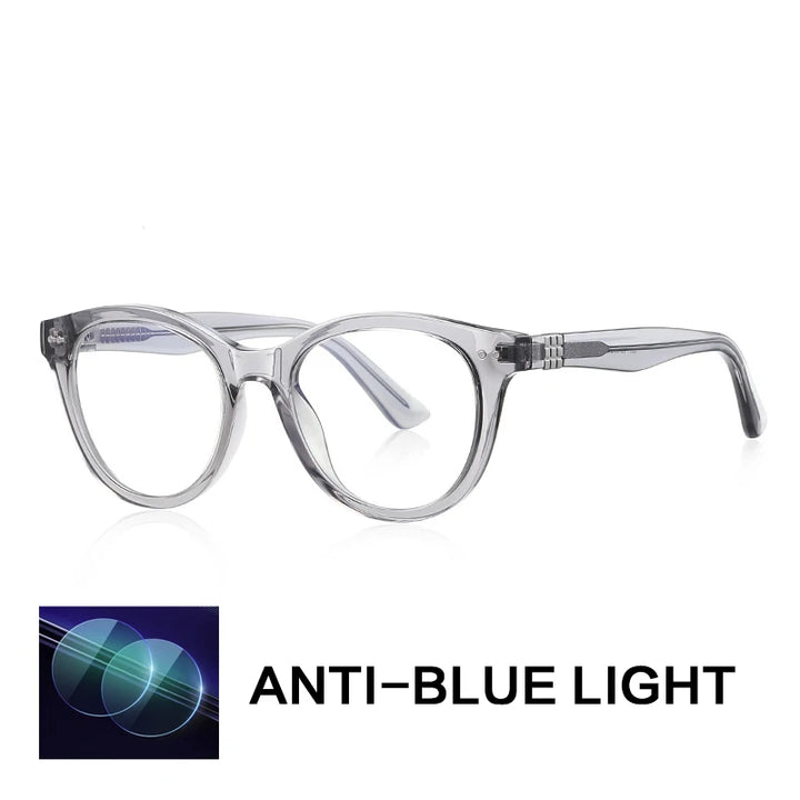 Gatenac Unisex Full Rim Oval Tr 90 Titanium Reading Glasses Gxyj2231
