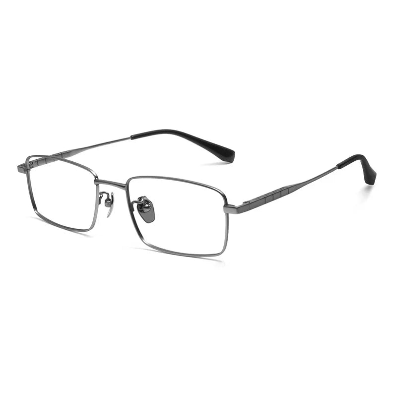 Momoja Women's Full Rim Polygon Square Titanium Tr 90 Eyeglasses 766812