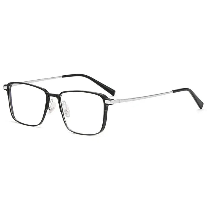 Hotochki Unisex Full Rim Square Titanium Frames 505800 FuzWeb