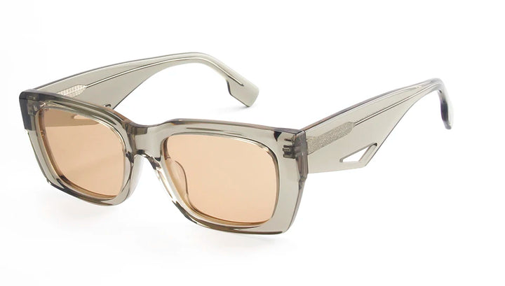 Esnbie Men's Full Rim Square Acetate Sunglasses 240751