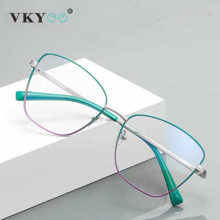 Vicky Unisex Full Rim Tr 90 Titanium Square Reading Glasses 3087 Reading Glasses Vicky   