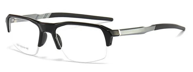 Muzz 58570 men's semi-rimless sports TR-90 prescription eyeglasses — view 4
