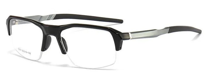 Muzz 58570 men's semi-rimless sports TR-90 prescription eyeglasses — view 4