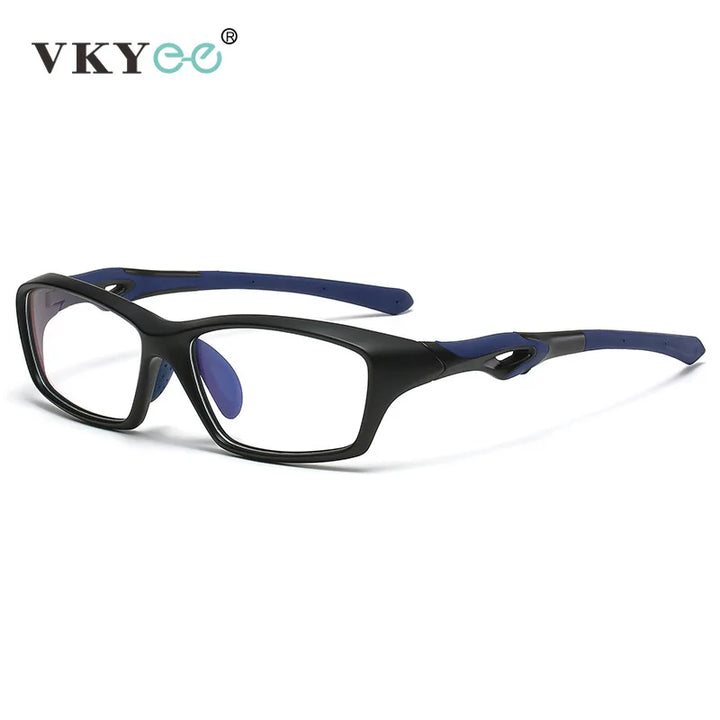 Vicky Unisex Full Rim Square Tr 90 Silicone Sport Reading Glasses 4180 Reading Glasses Vicky   