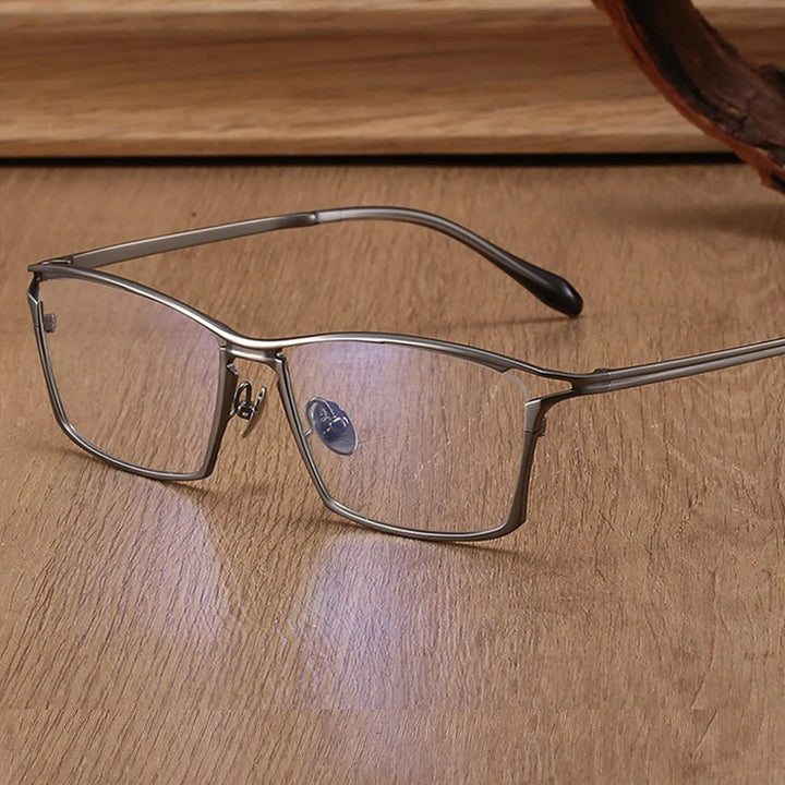 Blackmask Unisex Full Rim Square Titanium Eyeglasses BM-A6885