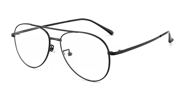 Aror Unisex Full Rim Oval Double Bridge Titanium Eyeglasses 83615