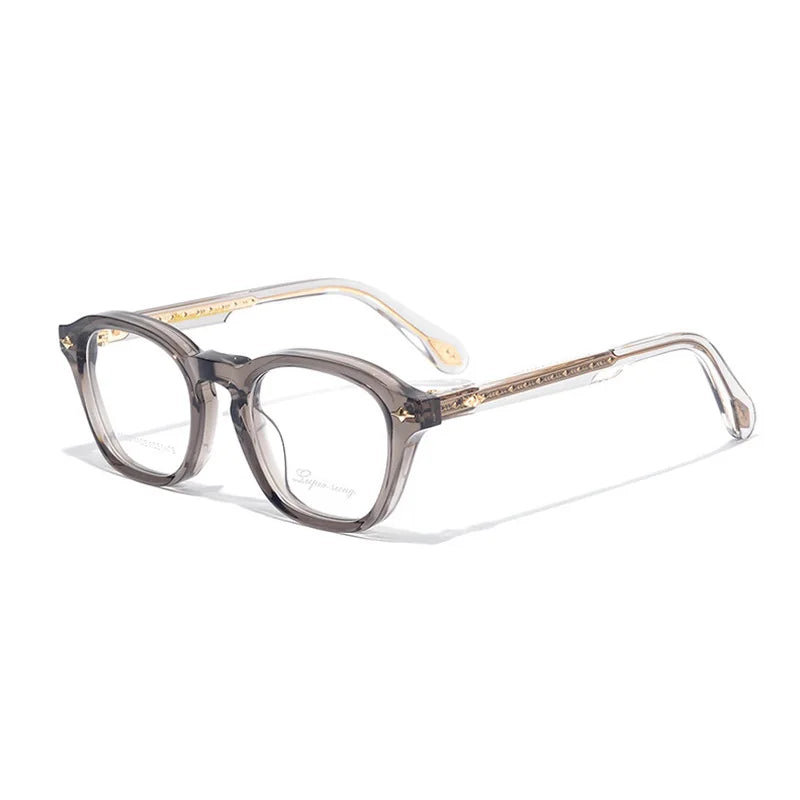 Nobler Unisex Full Rim Square Thick Acetate Eyeglasses 51092