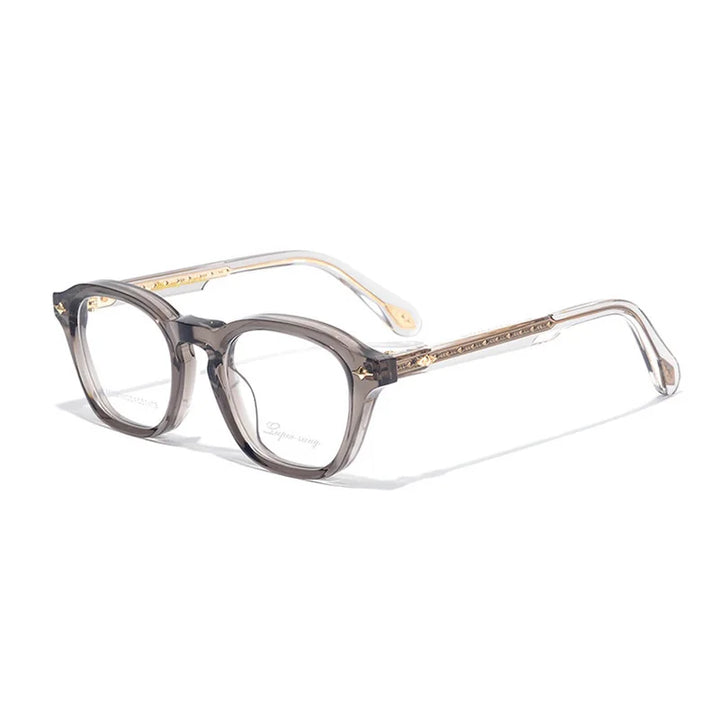 Nobler Unisex Full Rim Square Thick Acetate Eyeglasses 51092