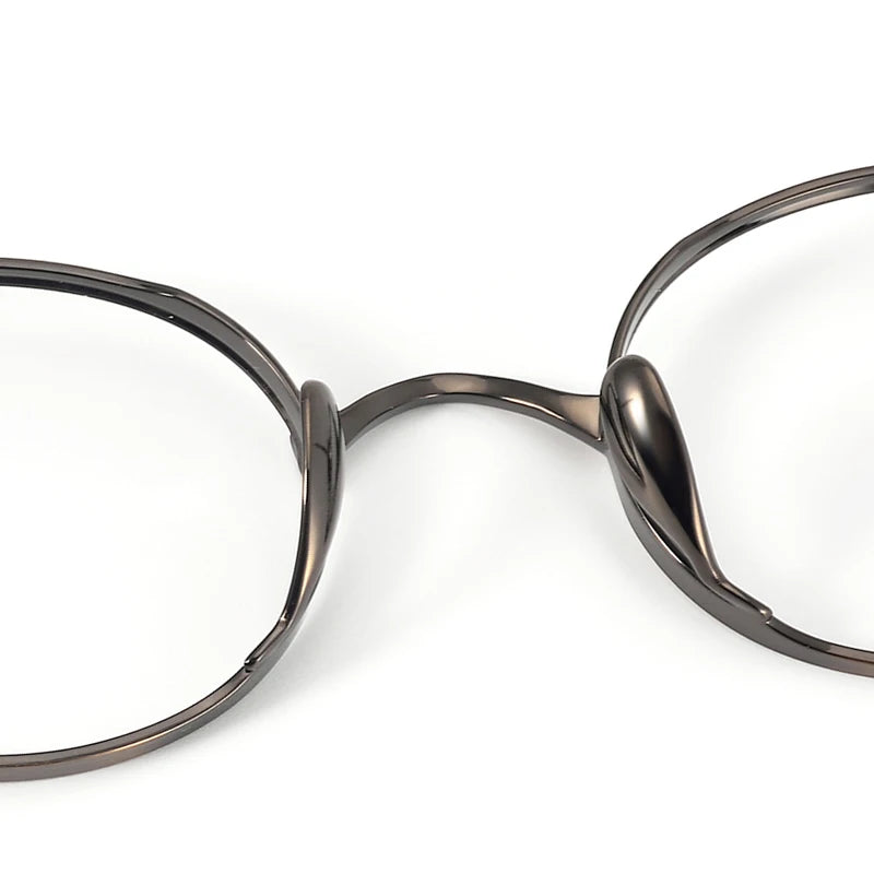 Muzz SG6801 men's round pure titanium prescription eyeglasses — view 8