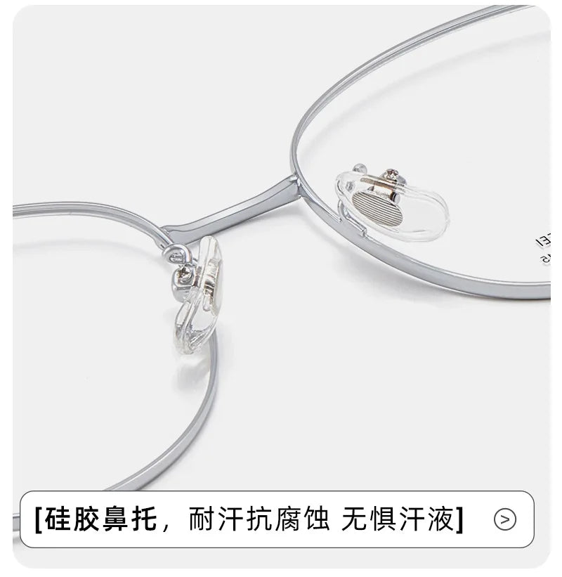 Gmei Optical 35069 women's cat eye alloy prescription eyeglasses — view 9