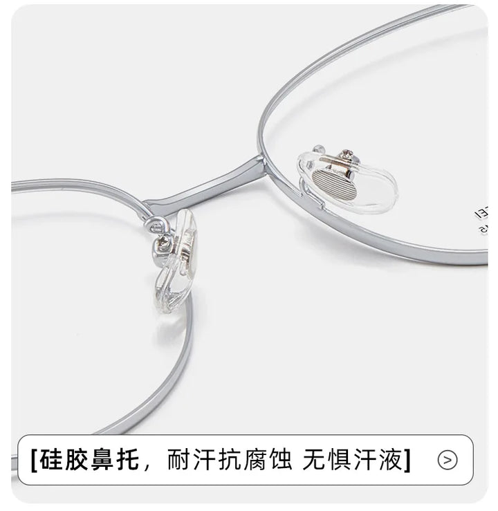 Gmei Optical 35069 women's cat eye alloy prescription eyeglasses — view 9