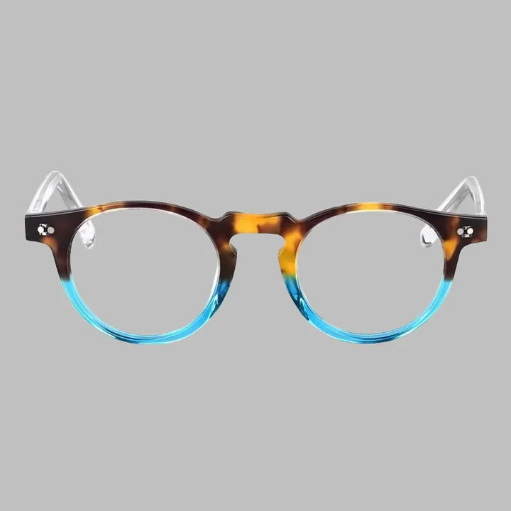 Bobbie Women's Full Rim Small Round Acetate Eyeglasses 695186