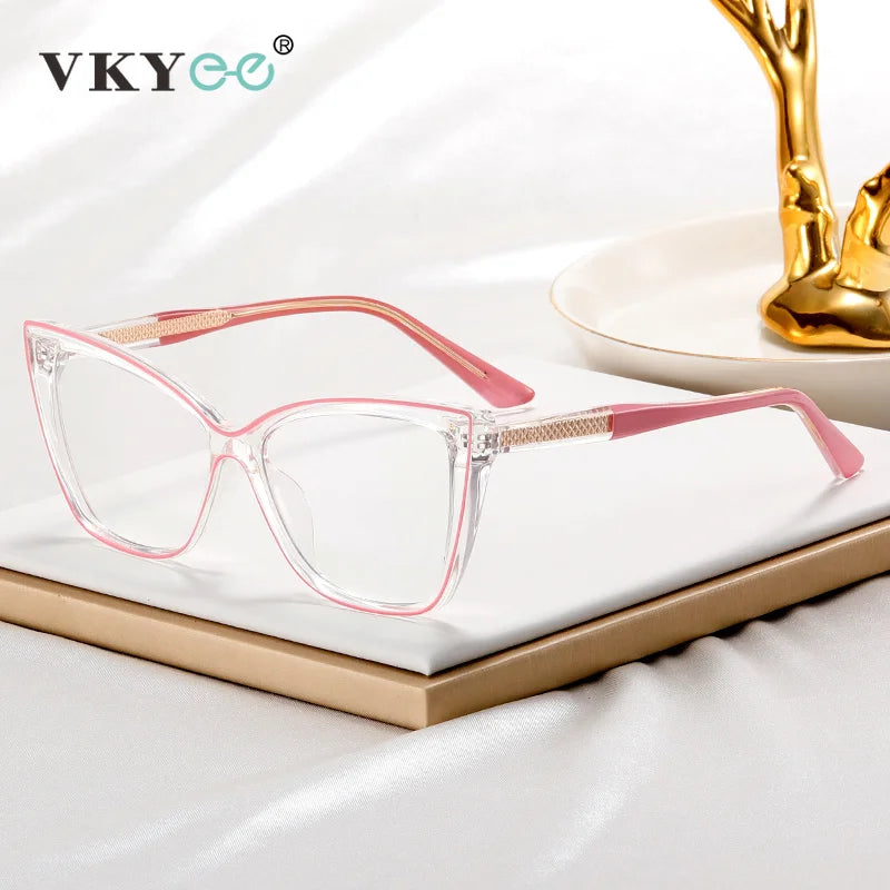 Vicky 82171 Women's Round Full Rim Eyeglasses