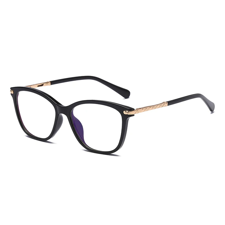Zirosat Unisex Children's Full Rim Square Tr 90 Alloy Eyeglasses 20203