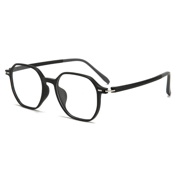 Kocolior Women's Full Rim Polygon Square Tr 90 Eyeglasses 56856