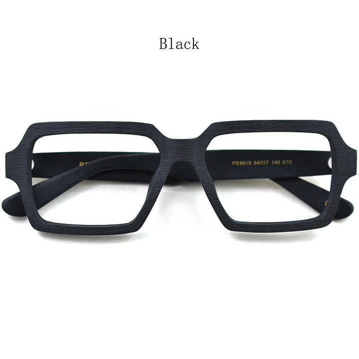Hdcrafter Mens Full Rim Polygon Acetate Frames 901900 — view 5 | Hdcrafter Eyeglasses at FuzWeb