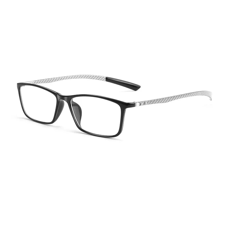 Gmei Optical H0017 unisex square TR-90 titanium prescription eyeglasses