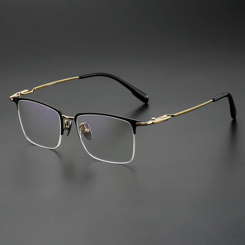 Muzz SH0063 men's titanium prescription eyeglasses — view 5