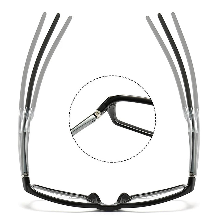 Muzz 58540 men's sports prescription eyeglasses — view 21