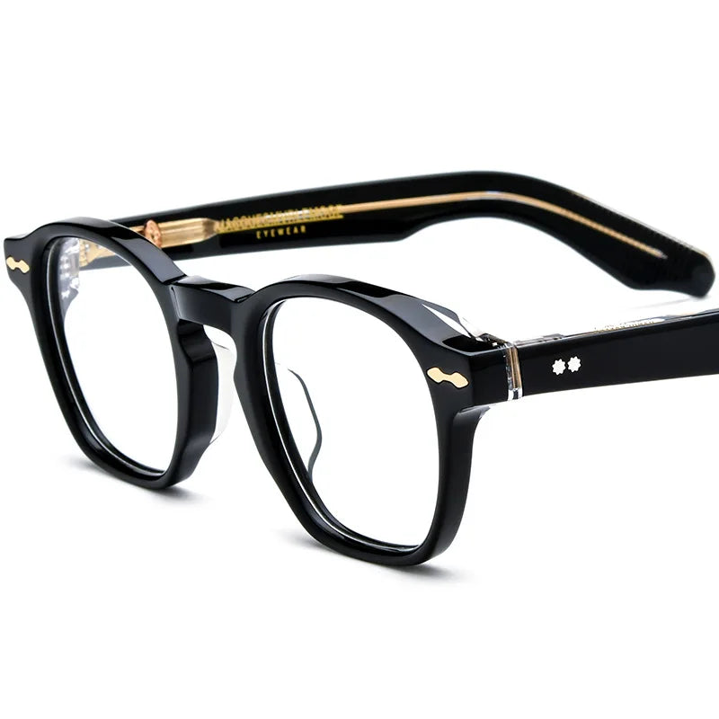 Nobler Women's Full Rim Oval Square Acetate Eyeglasses 15042