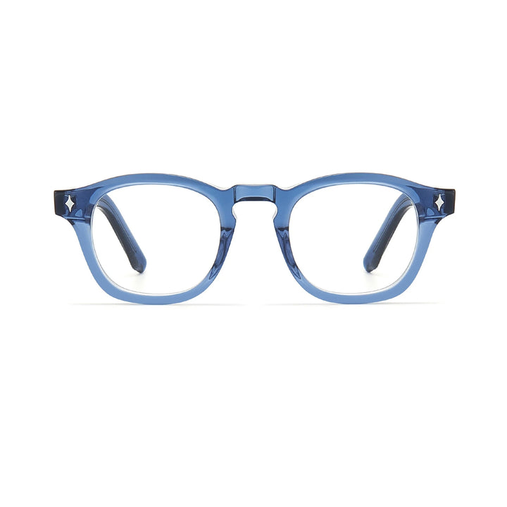 Yimaruili Unisex Full Rim Oval Acetate Eyeglasses F3301 — view 4 | Yimaruili at FuzWeb