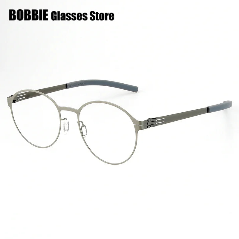 Bobbie Women's Full Rim Oval Round Steel Eyeglasses 214450