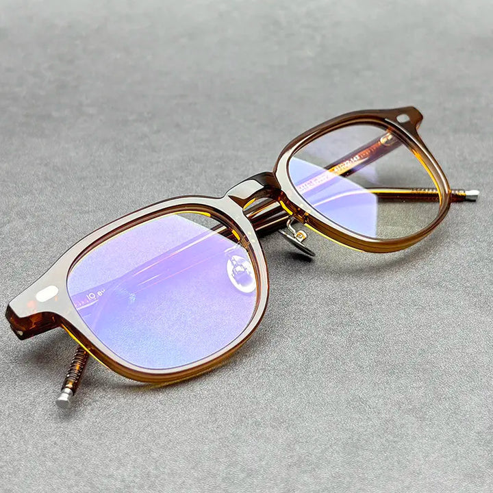 Blackmask Unisex Full Rim Square Acetate Eyeglasses BM-M7