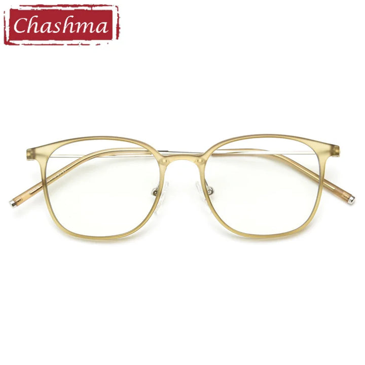 Chashma Women's Full Rim Square Tr 90 Titanium Eyeglasses 92248 Full Rim Chashma