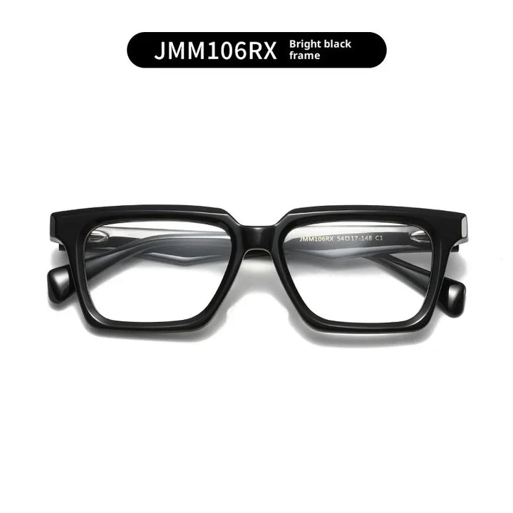 Muzz JMM106rx unisex square acetate prescription eyeglasses — view 3