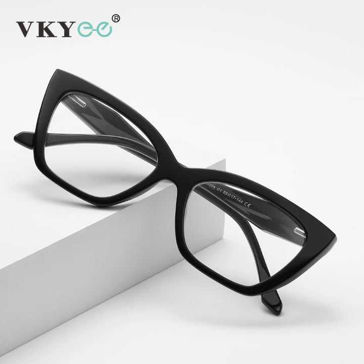 Vicky Women's Full Rim Cat Eye Tr 90 Titanium Reading Glasses 97004