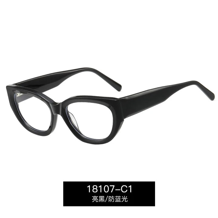 Reven Jate 18107 women's cat eye acetate prescription eyeglasses — view 8
