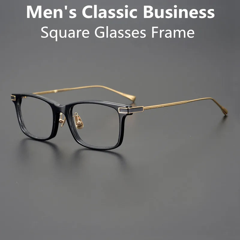 Aimee Unisex Full Rim Square Acetate Titanium Eyeglasses  20130 Full Rim Aimee   