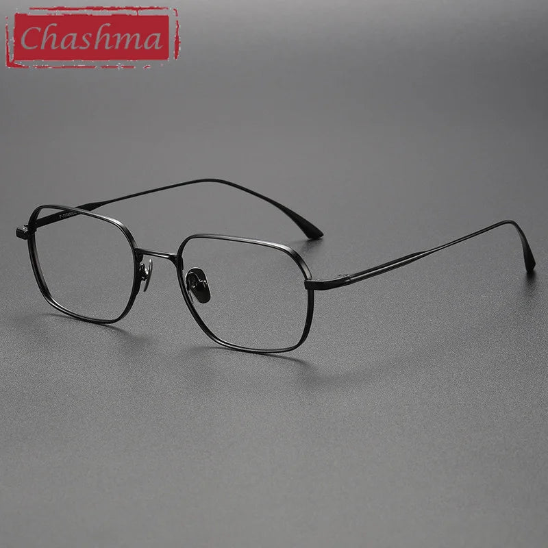 Chashma Ottica Women's Full Rim Square Titanium Eyeglasses 503118
