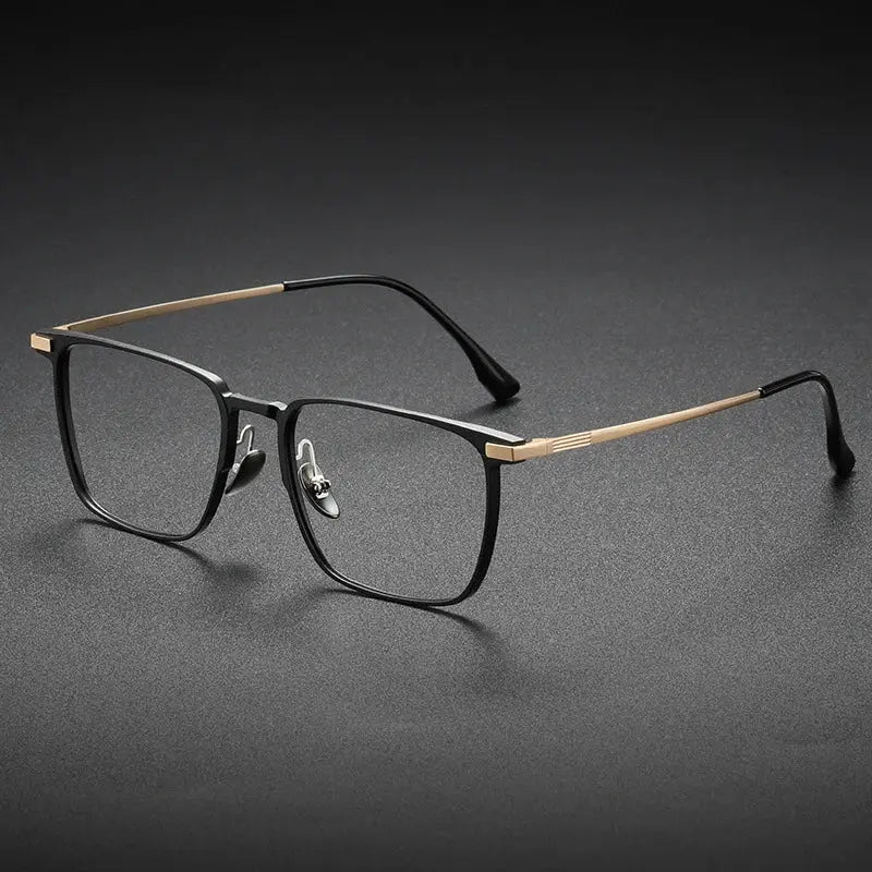 Vicky Unisex Full Rim Square Aluminum Titanium Reading Glasses V2248.